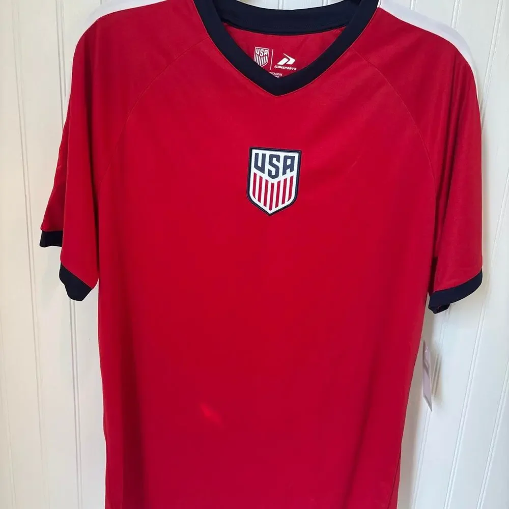Adidas usa soccer jersey size